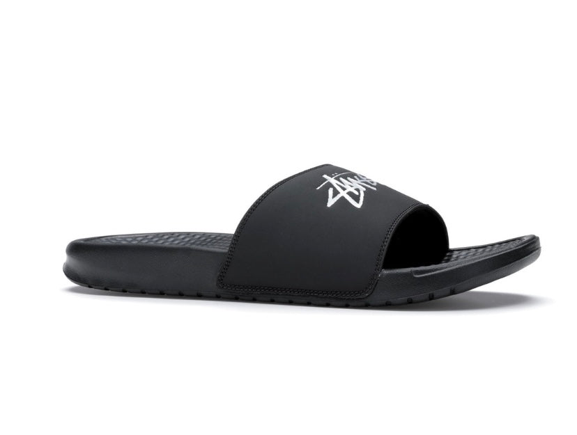 Nike x Stussy Benassi slides Black HCBSneakers